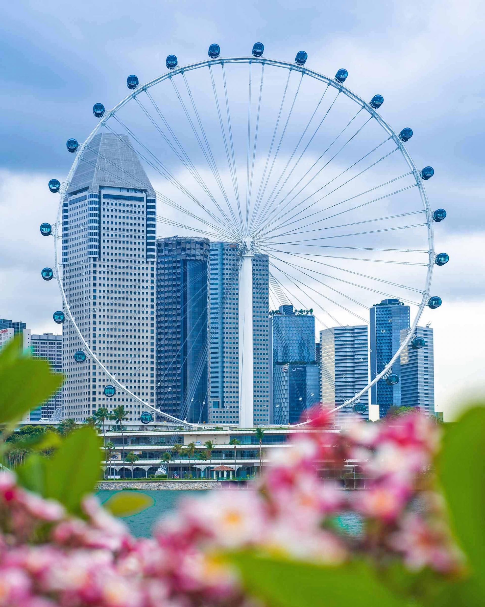 Singapore Flyer là vòng quay quan sát lớn nhất châu Á